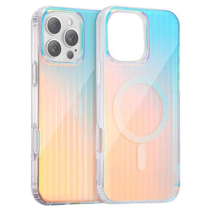 Transparent Stripy Mag Safe Cases