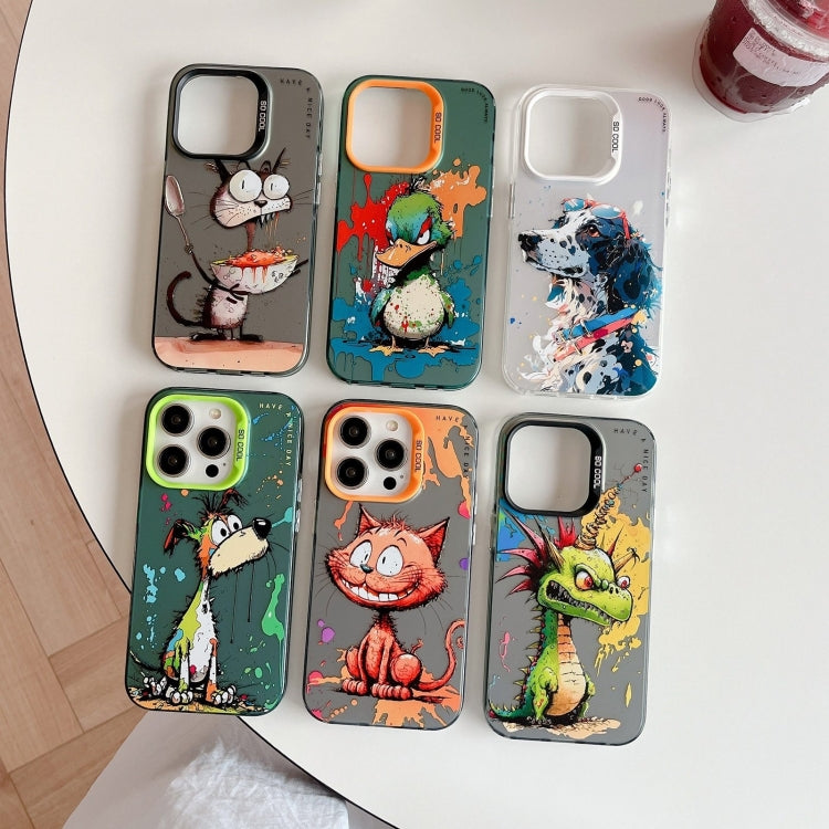 iPhone Animal Pattern Oil Painting Series Phone Case